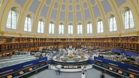 Wright & Wright Architects LLP — Wide angle view of the Round reading room by Gareth Gardner