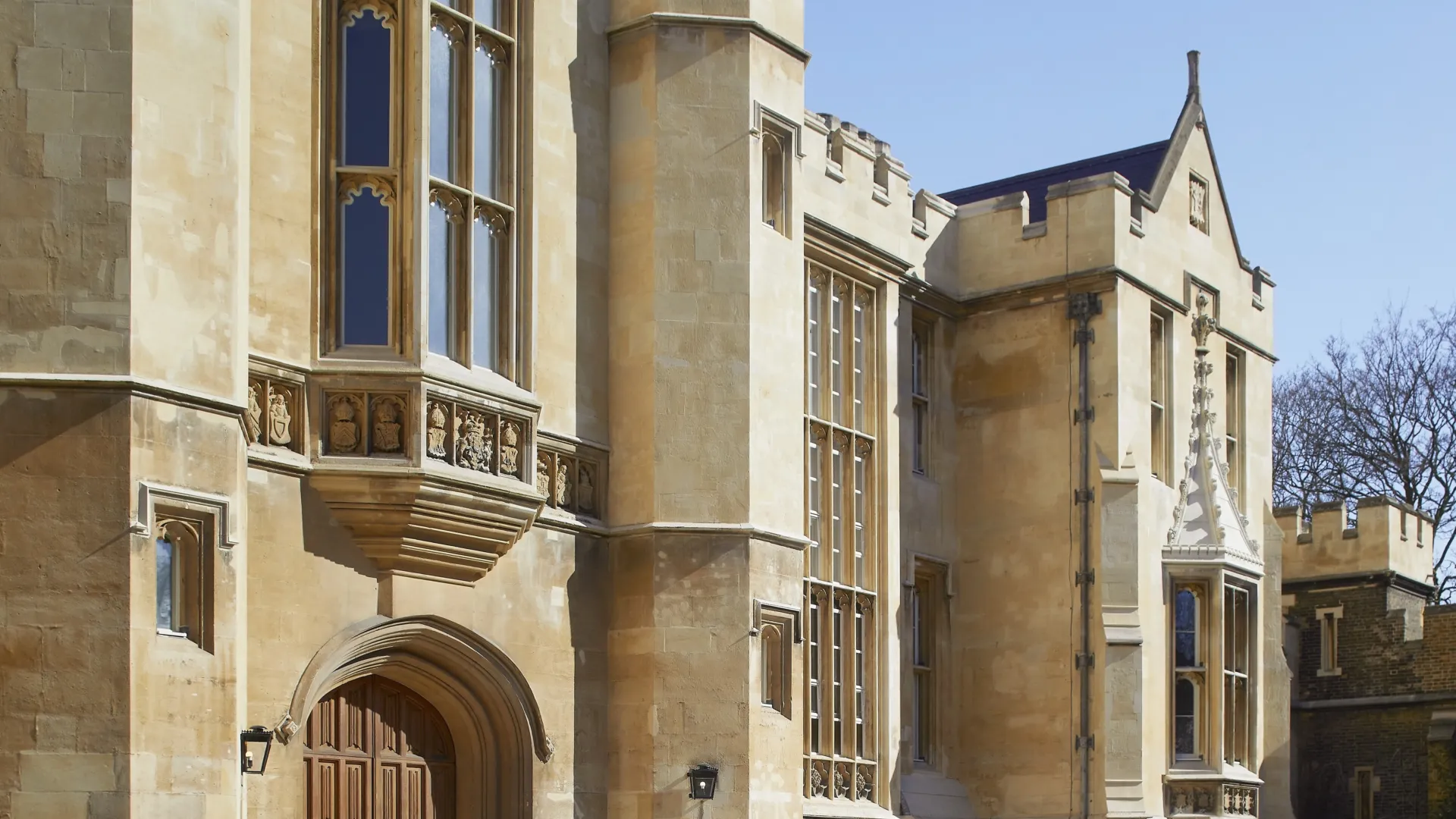 The new access ramp to the blore building
