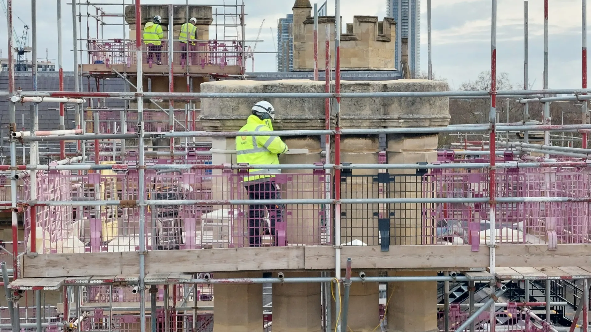 Lambeth Palace undergoing extensive refurbishment in 2025