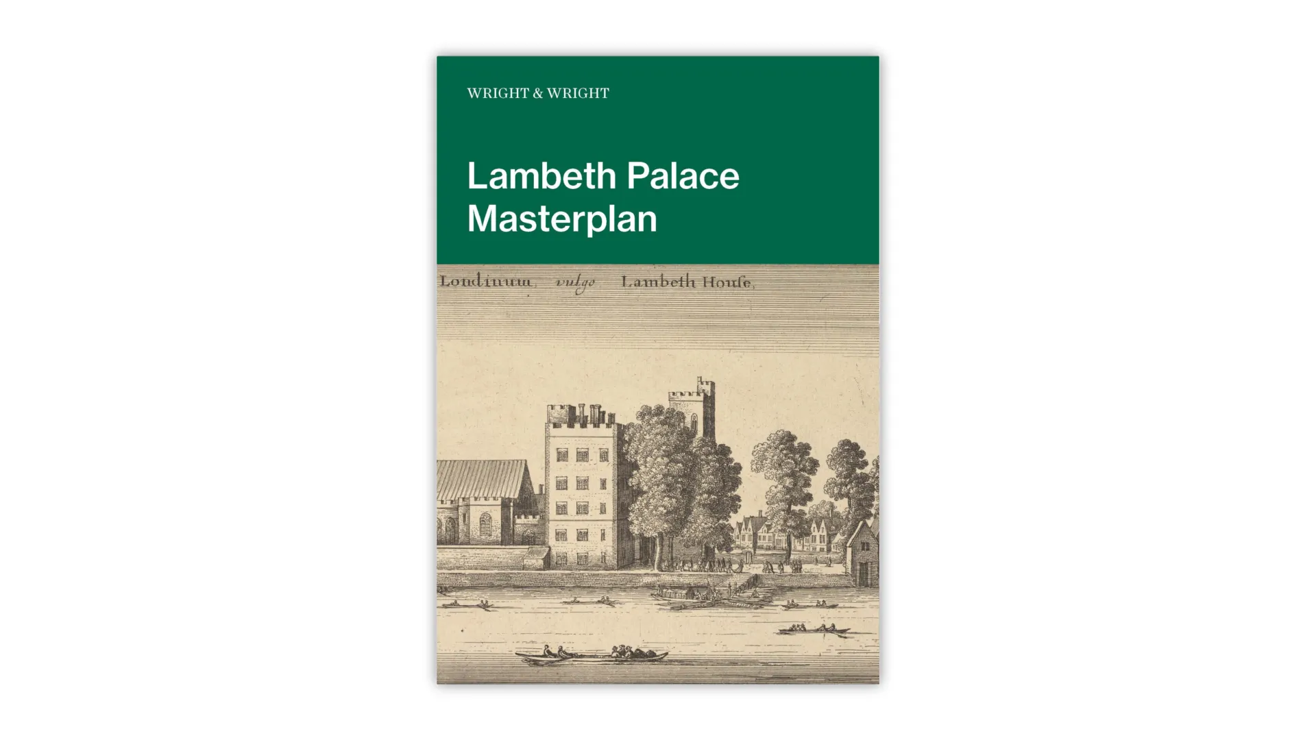 Lambeth Palace Masterplan Booklet Cover Banner