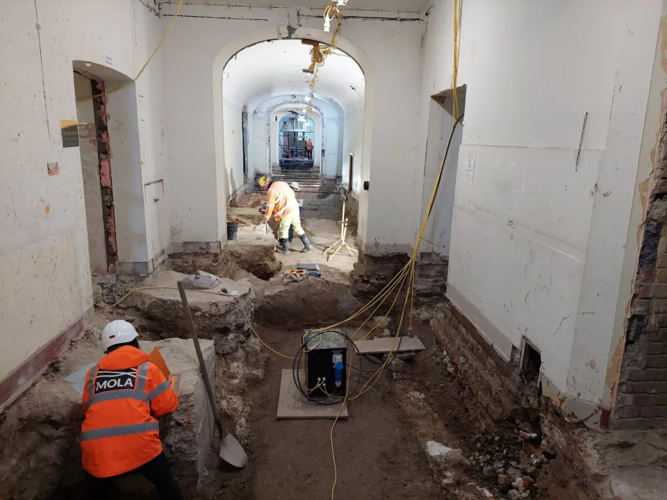 Lambeth Palace Masterplan - On site