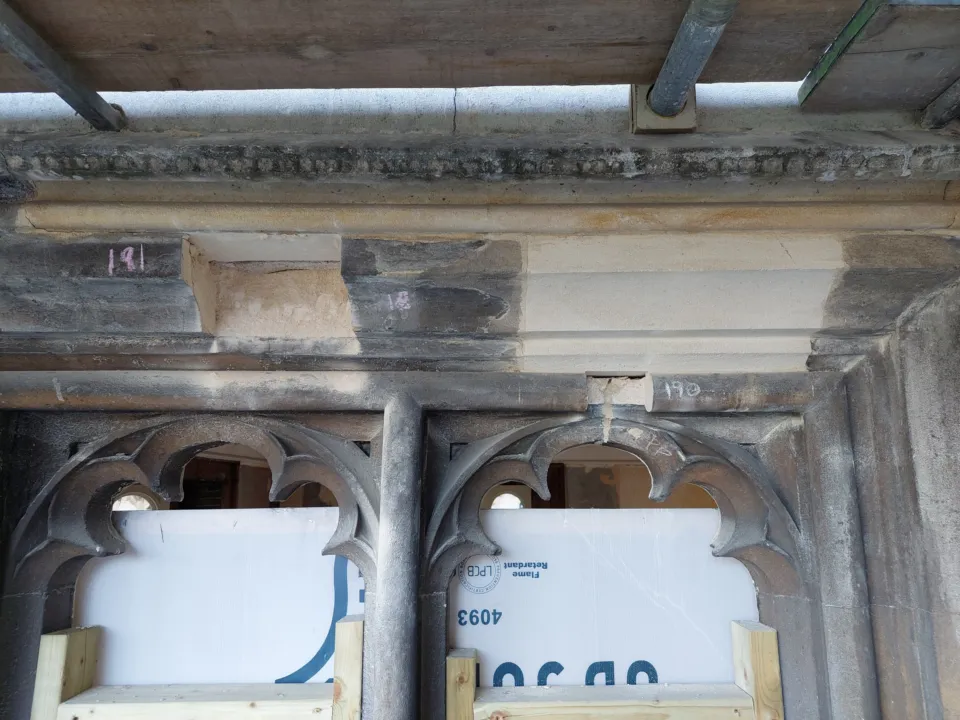 Lambeth Palace Masterplan - Stonework restoration