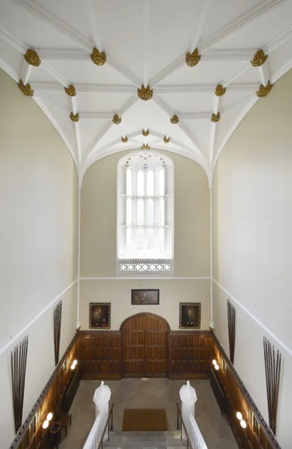 Lambeth palace interior showing main space
