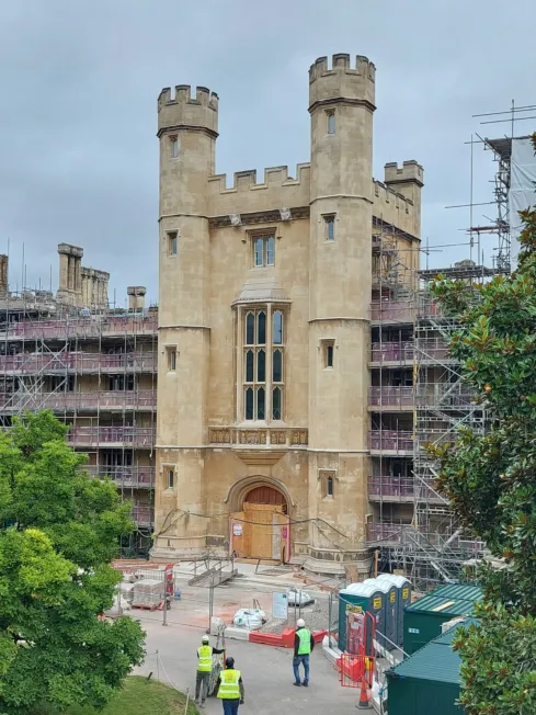 Lambeth Palace undergoes restoration