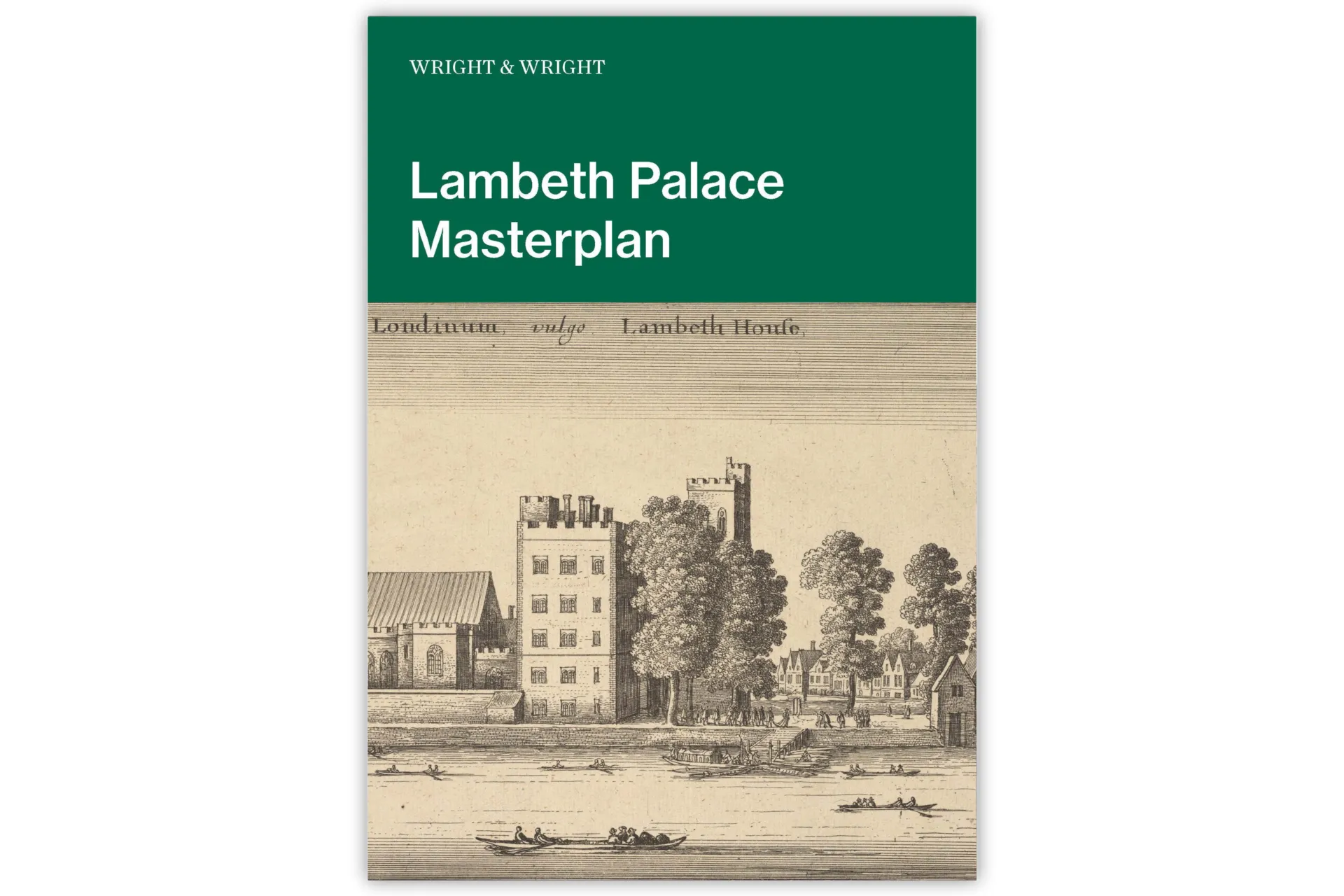 Lambeth Palace Masterplan Booklet Cover Thumbnail
