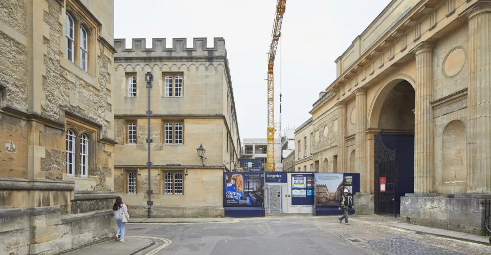 Wright Wright Corpus Christie College Site Visit construction image