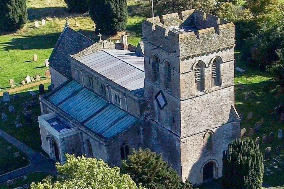 St Michaels Church Aerial