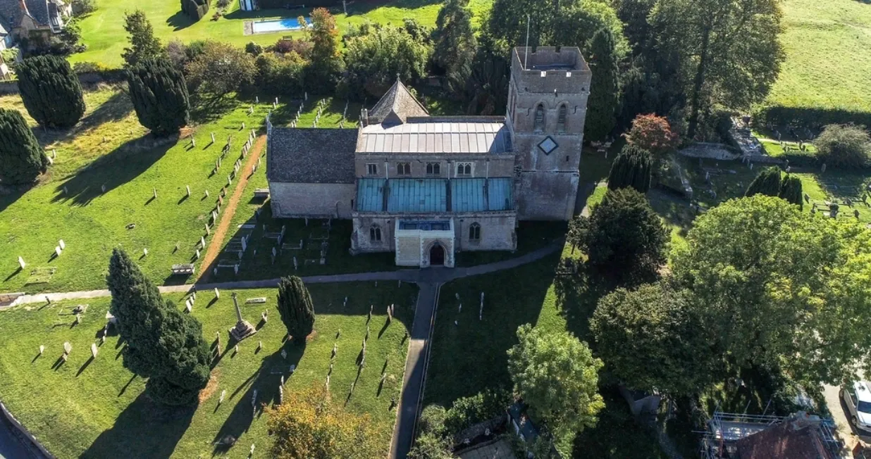 St Micheals Aerial shot