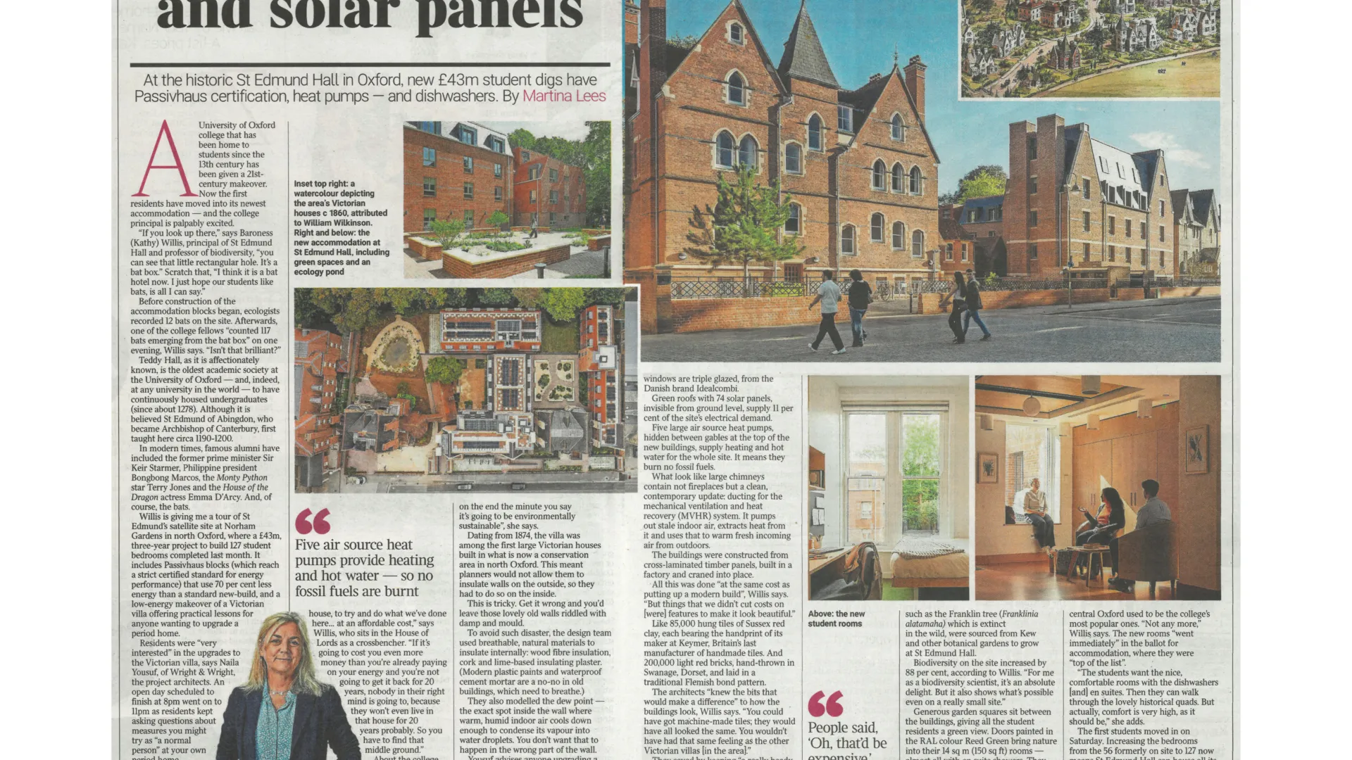 Times Double Spread
