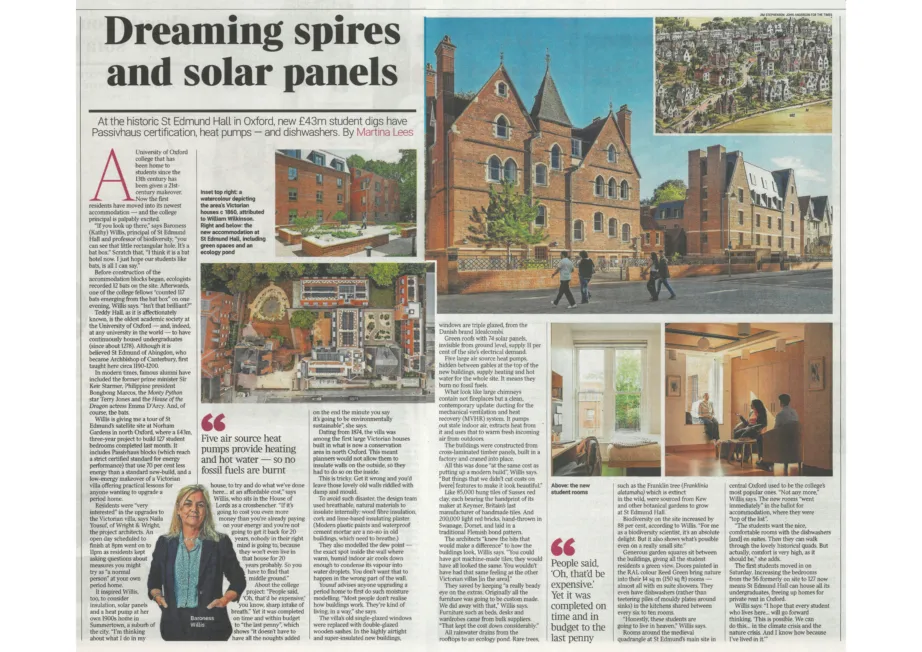 Times Double Spread