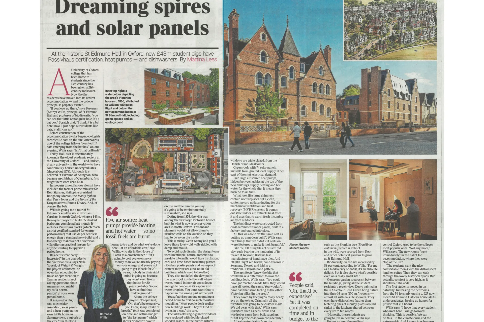 Times Double Spread