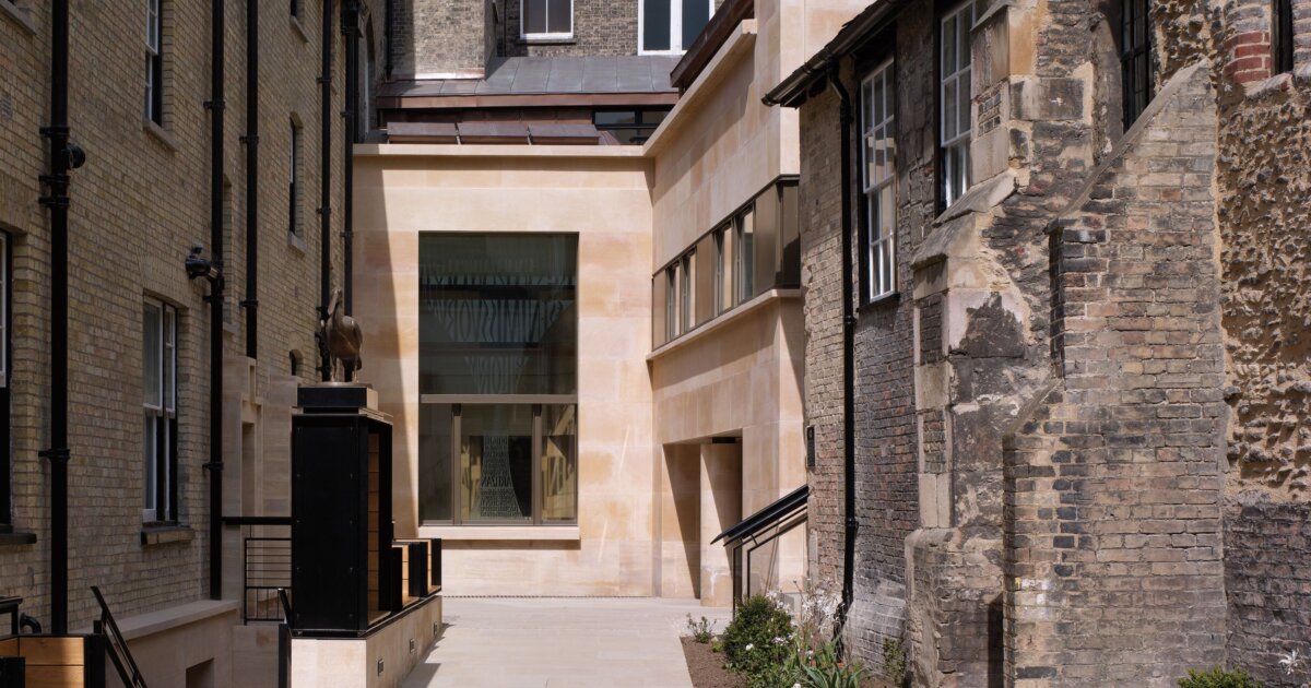 Corpus Christi College Library, Designed by Wright & Wright Wright