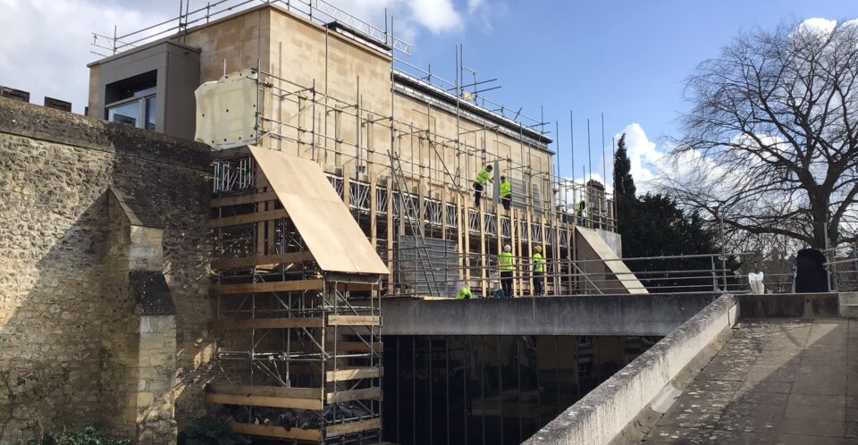 Wright Wright Corpus Christie College Site Visit construction image