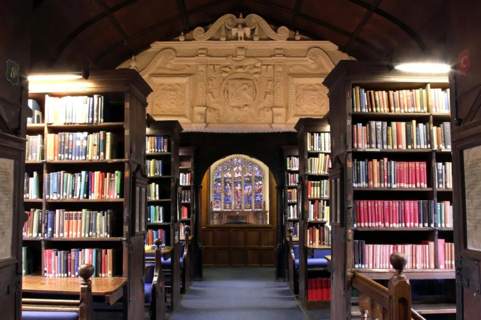 Corpus Christi College Special Collections Centre, Designed by Wright